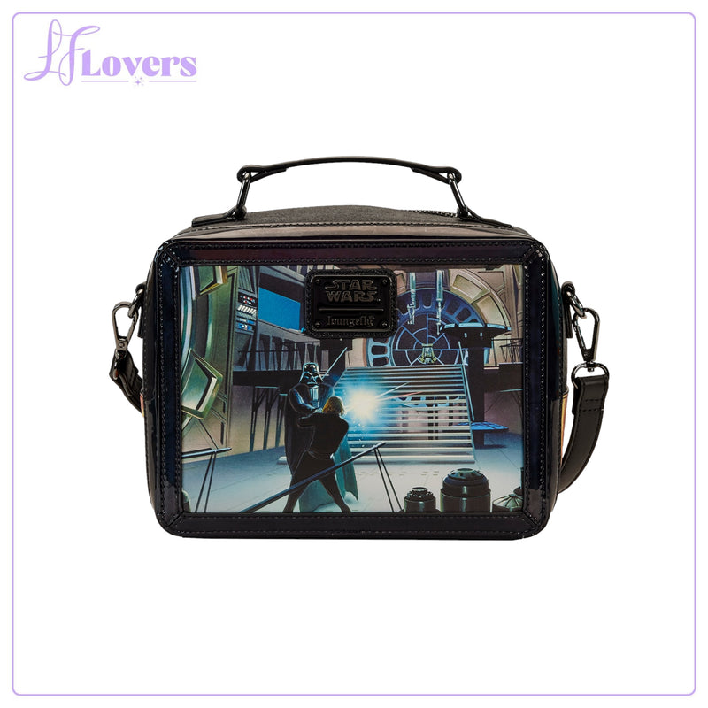 Load image into Gallery viewer, Loungefly Star Wars Return of the Jedi Lunch Box Crossbody - LF Lovers
