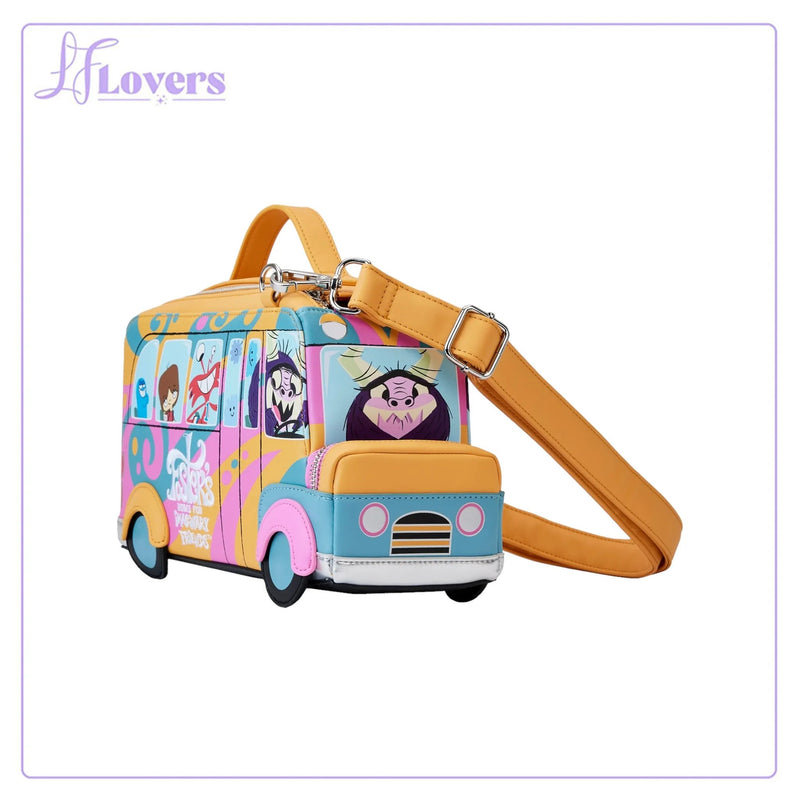 Load image into Gallery viewer, Loungefly Cartoon Network Foster Home and Imaginary Friends Figural Bus Crossbody Bag
