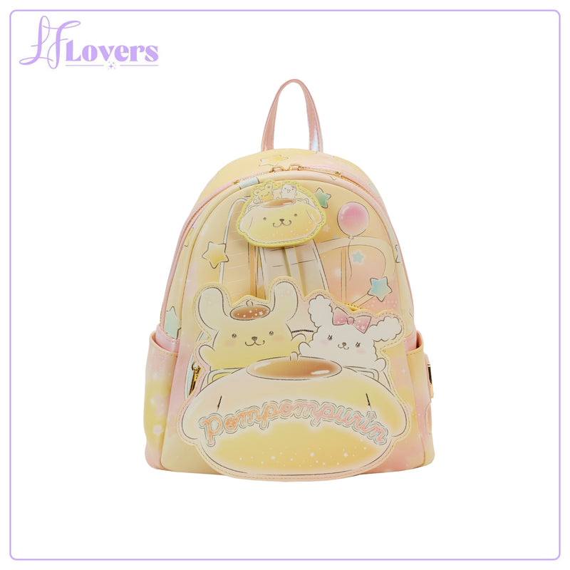Load image into Gallery viewer, Loungefly Sanrio Pompompurin Carnival Mini Backpack
