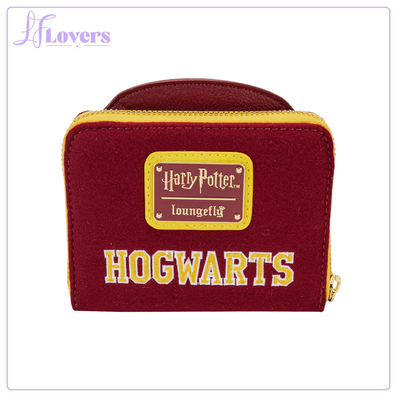 Load image into Gallery viewer, Loungefly Warner Brothers Harry Potter Gryffindor Varsity Zip Around Wallet
