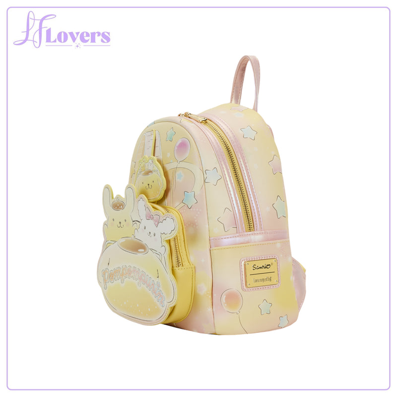 Load image into Gallery viewer, Loungefly Sanrio Pompompurin Carnival Mini Backpack
