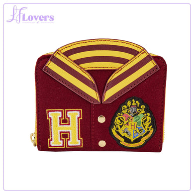 Loungefly Warner Brothers Harry Potter Gryffindor Varsity Zip Around Wallet - LF Lovers