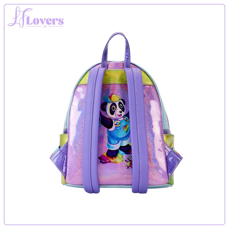 Load image into Gallery viewer, Loungefly Lisa Frank Colour Block Mini Backpack - LF Lovers
