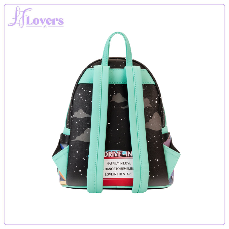Load image into Gallery viewer, Loungefly Disney Mickey and Minnie Date Night Drive-in Mini Backpack - LF Lovers
