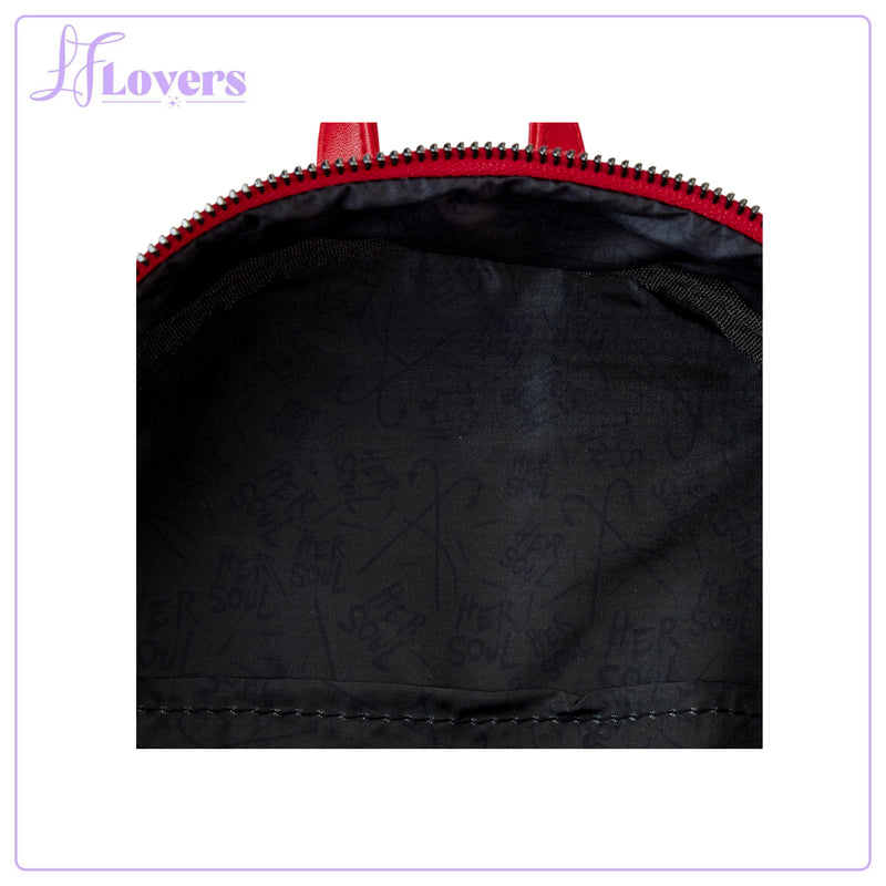 Load image into Gallery viewer, Loungefly Warner Bros Annabelle Cosplay Mini Backpack
