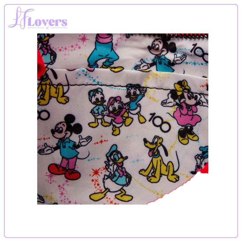 Load image into Gallery viewer, Loungefly Disney D100 Mickey Hands Crossbody Bag
