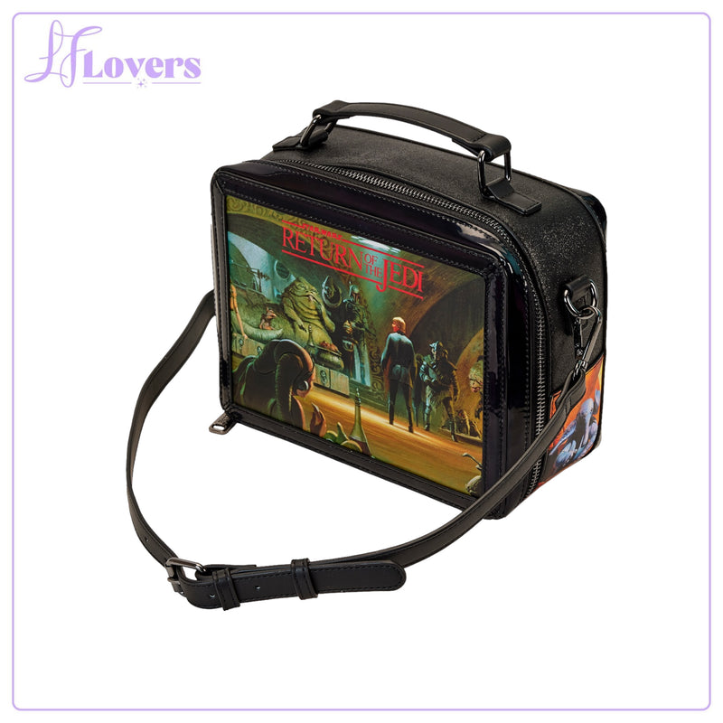 Load image into Gallery viewer, Loungefly Star Wars Return of the Jedi Lunch Box Crossbody - LF Lovers
