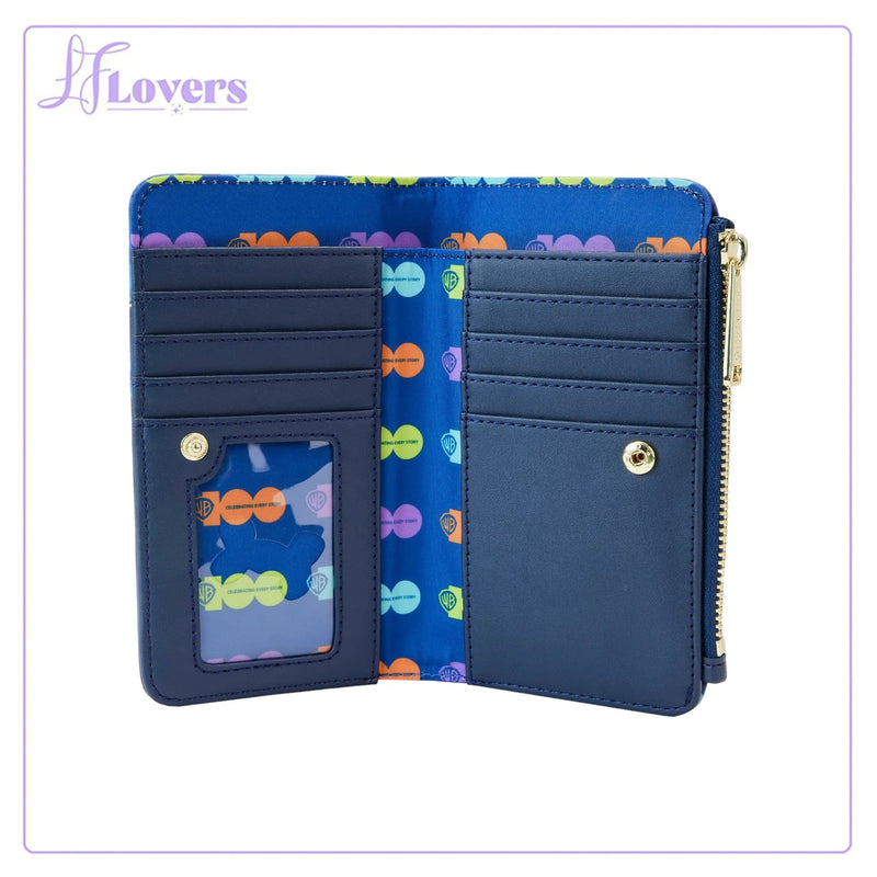 Load image into Gallery viewer, Loungefly Warner Brothers 100th Anniversary Looney Tunes Scooby Mash Flap Wallet
