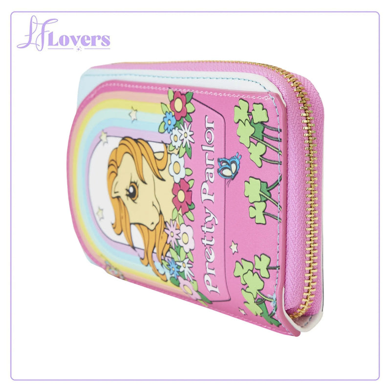 Load image into Gallery viewer, Loungefly Hasbro My Little Pony 40th Anniversary Pretty Parlour Zip Around Wallet
