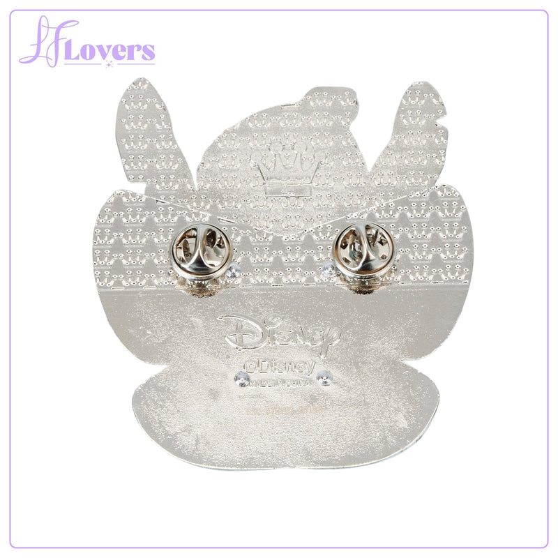 Load image into Gallery viewer, Loungefly Disney Stitch Snow Angel 3 Inch Pin
