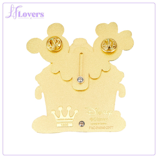 Loungefly Disney Mickey and Friends Gingerbread Pluto House 3 Inch Pin