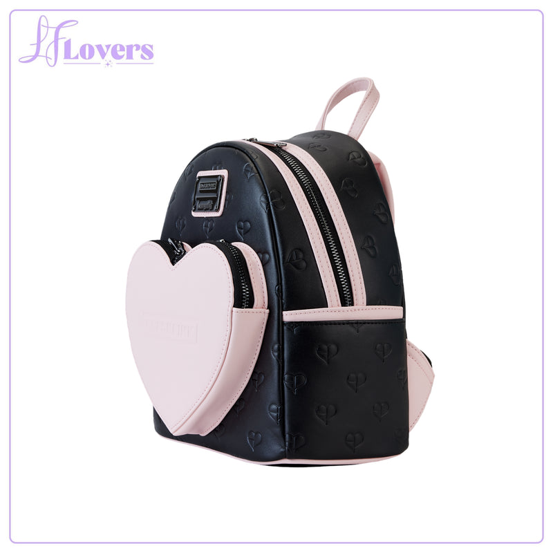 Load image into Gallery viewer, Loungefly BlackPink AOP Heart Mini Backpack - PRE ORDER
