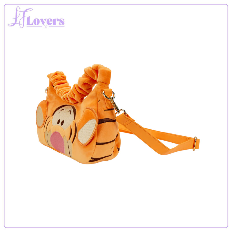 Load image into Gallery viewer, Loungefly Disney Winnie the Pooh Tigger Plush Cosplay Crossbody
