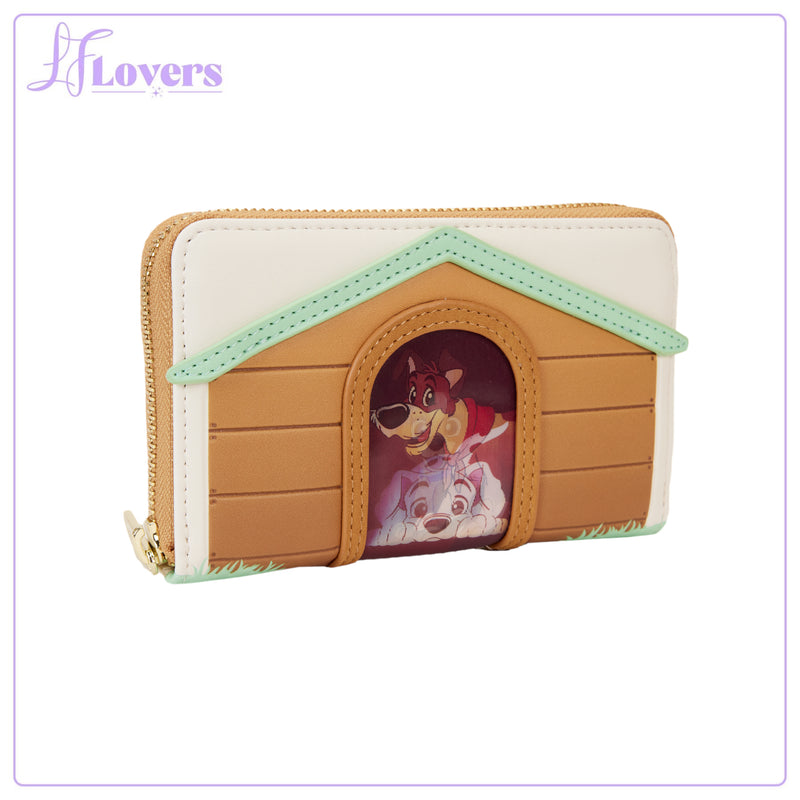Load image into Gallery viewer, Loungefly Disney I Heart Disney Dogs Triple Lenticular Zip around Wallet - LF Lovers
