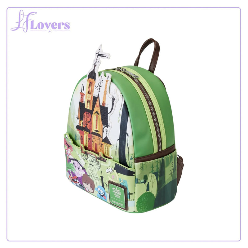 Load image into Gallery viewer, Loungefly Cartoon Network Foster Home and Imaginary Friends House Mini Backpack
