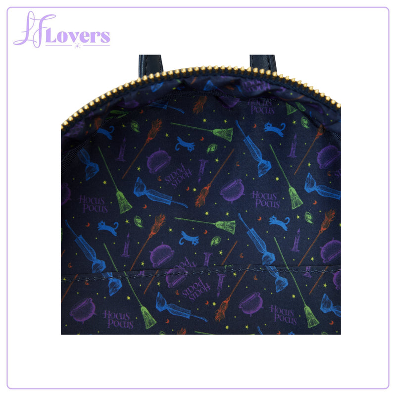 Load image into Gallery viewer, Loungefly Disney Hocus Pocus Poster Mini Backpack
