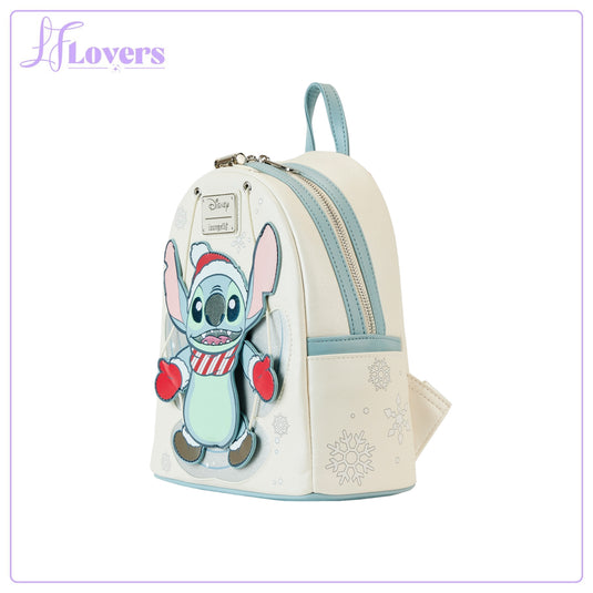 Loungefly Disney Stitch Angel Cosplay Mini Backpack