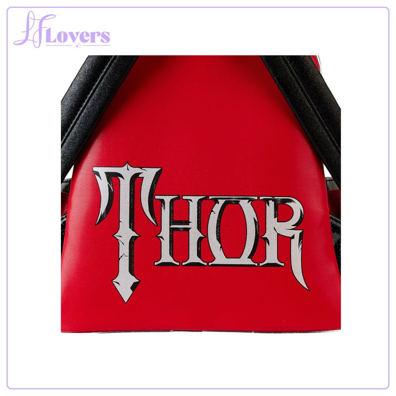 Load image into Gallery viewer, Loungefly Marvel Shine Thor Cosplay Mini Backpack
