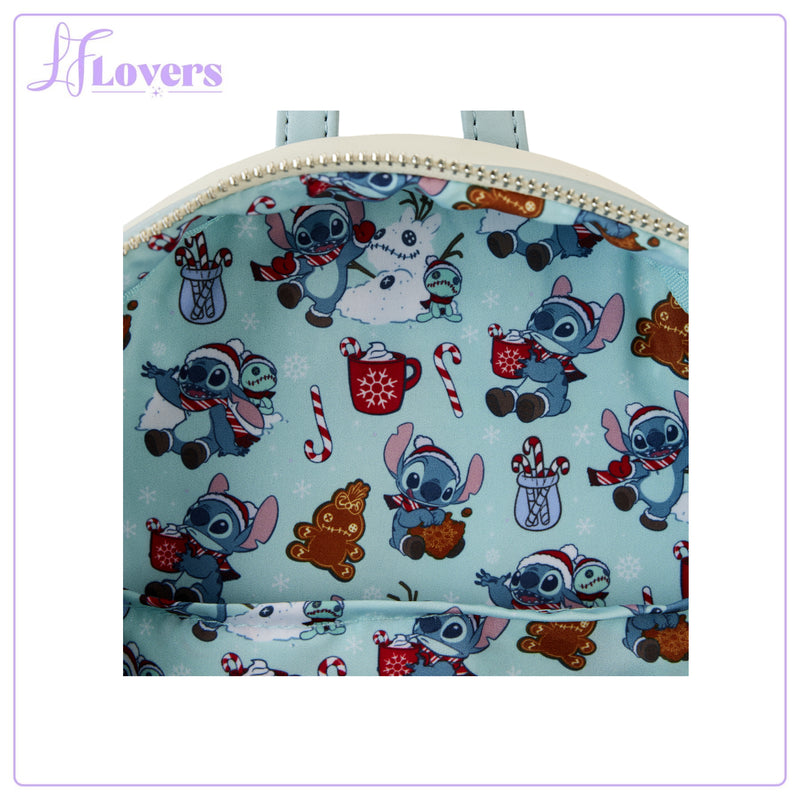 Load image into Gallery viewer, Loungefly Disney Stitch Angel Cosplay Mini Backpack
