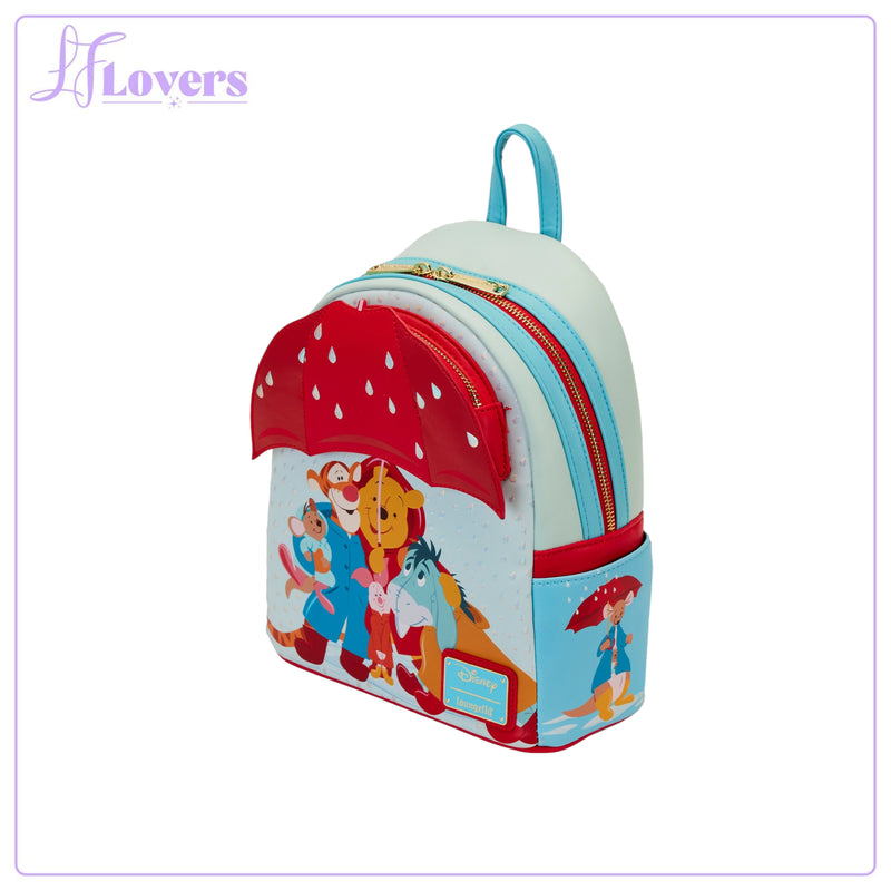 Load image into Gallery viewer, Loungefly Disney Winnie the Pooh and Friends Rainy Day Mini Backpack
