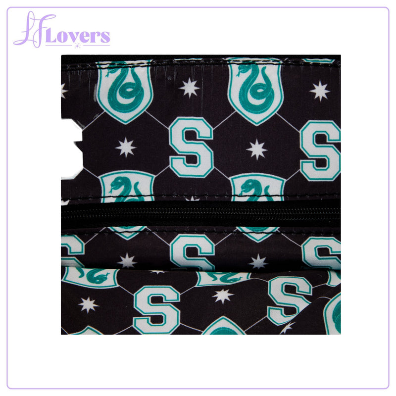 Load image into Gallery viewer, Loungefly Warner Brothers Harry Potter Slytherin Plaid Crossbody
