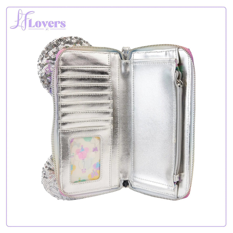 Load image into Gallery viewer, Loungefly Disney Mickey and Friends Birthday Celebration Zip Around Wallet
