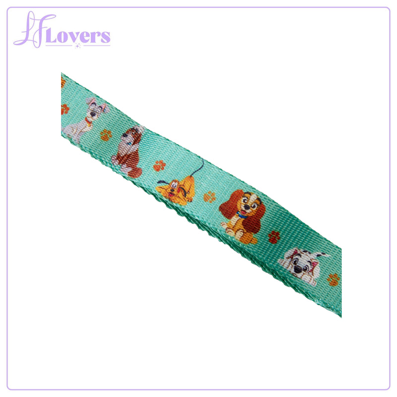 Load image into Gallery viewer, Loungefly Disney I Heart Dogs AOP Dog Collar - LF Lovers

