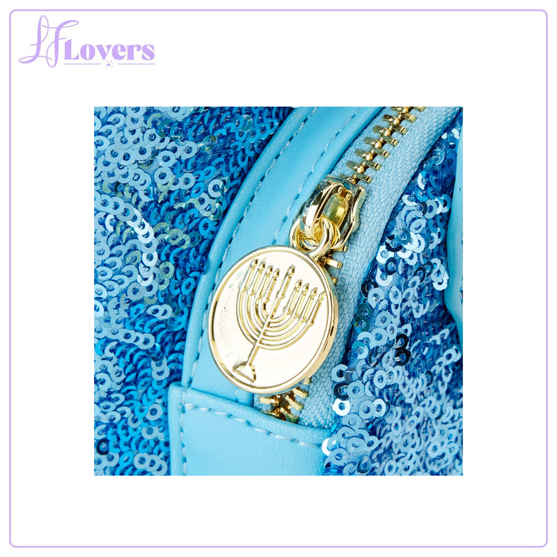 Load image into Gallery viewer, Loungefly Disney Mickey Happy Hanukkah Menorah Mini Backpack
