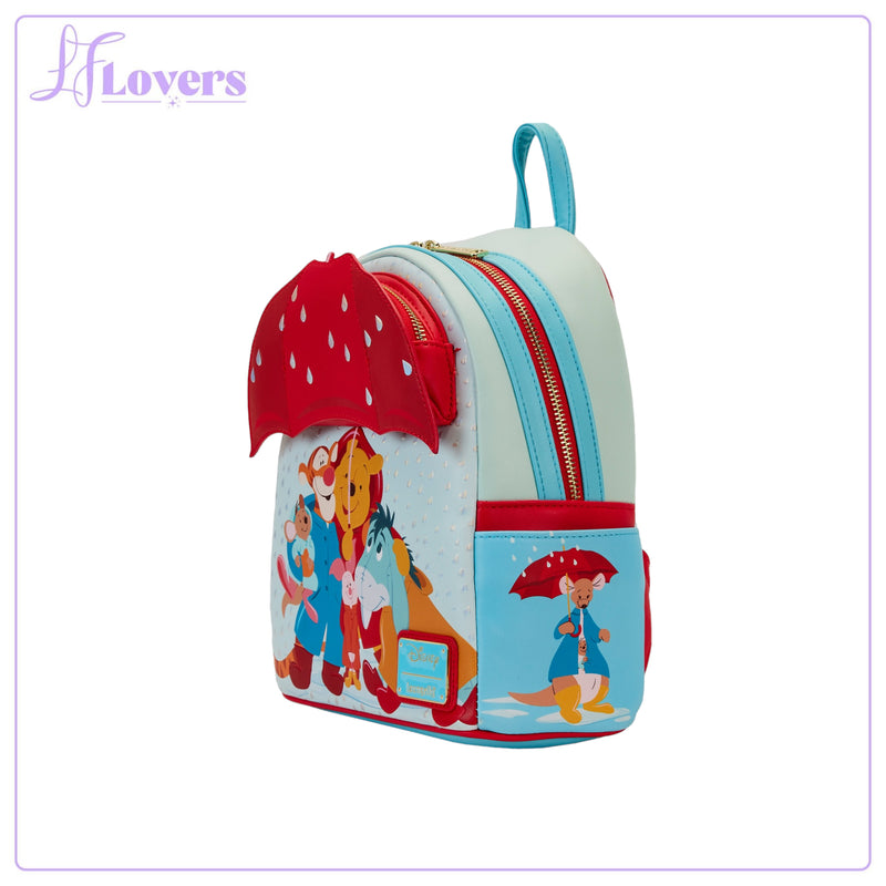 Load image into Gallery viewer, Loungefly Disney Winnie the Pooh and Friends Rainy Day Mini Backpack
