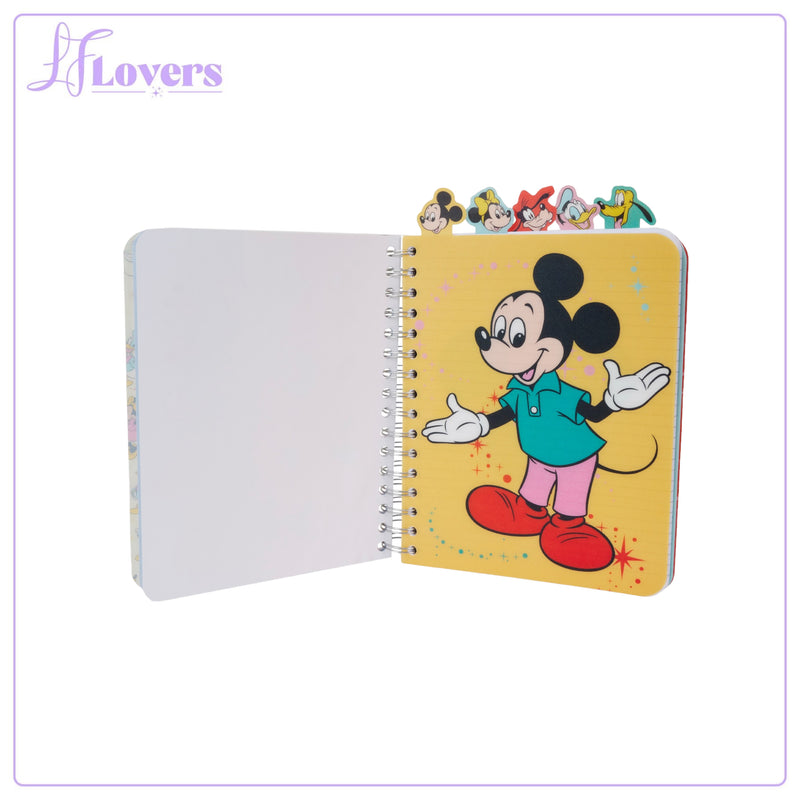 Load image into Gallery viewer, Loungefly Stationary Disney D100 Mickey and Friends Journal
