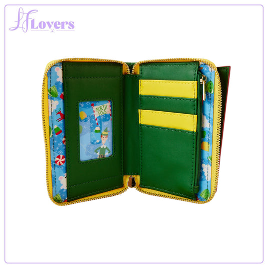 Loungefly Warner Brother Elf 20th Anniversary Cosplay Zip Around Wallet - LF Lovers