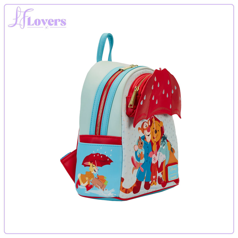 Load image into Gallery viewer, Loungefly Disney Winnie the Pooh and Friends Rainy Day Mini Backpack
