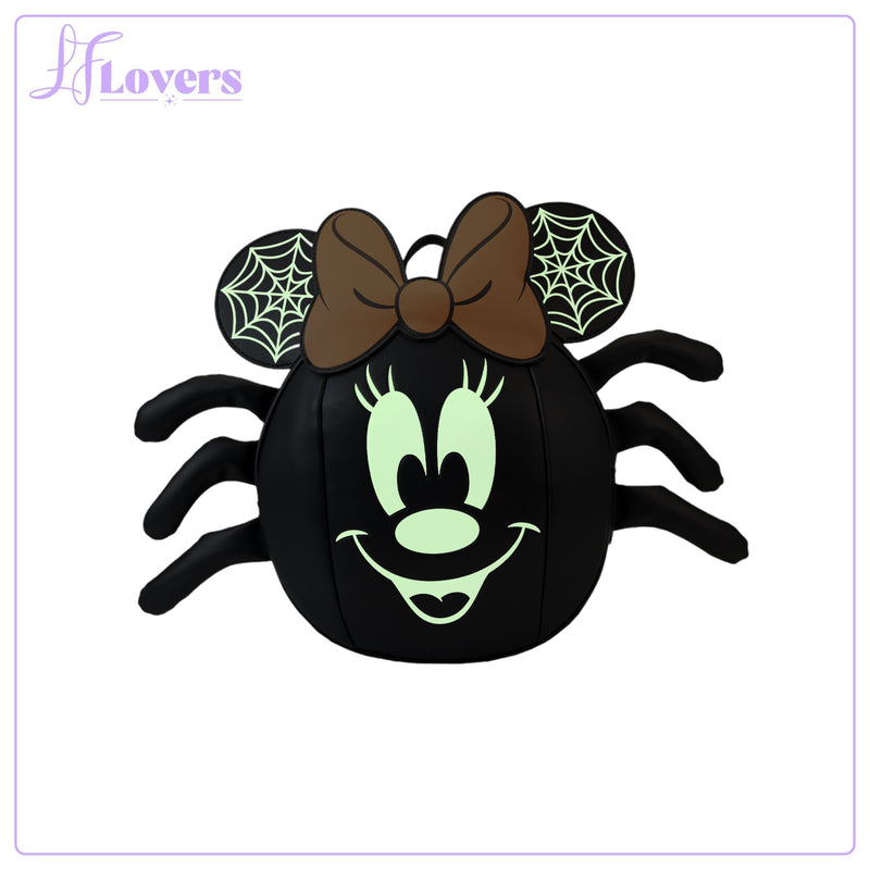 Load image into Gallery viewer, Loungefly Disney Minnie Mouse Spider Mini Backpack
