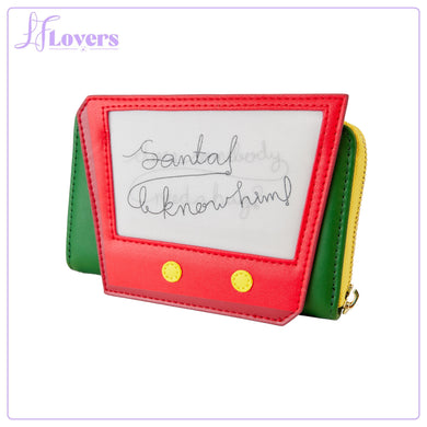 Loungefly Warner Brother Elf 20th Anniversary Cosplay Zip Around Wallet