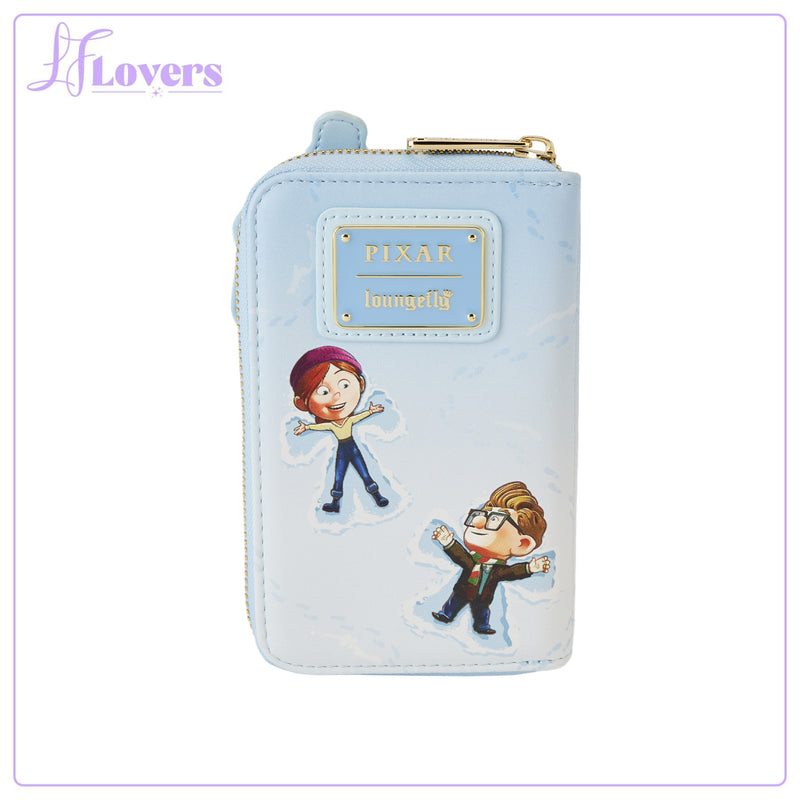 Load image into Gallery viewer, Loungefly Disney Pixar Up House Christmas Lights Zip Around Wallet
