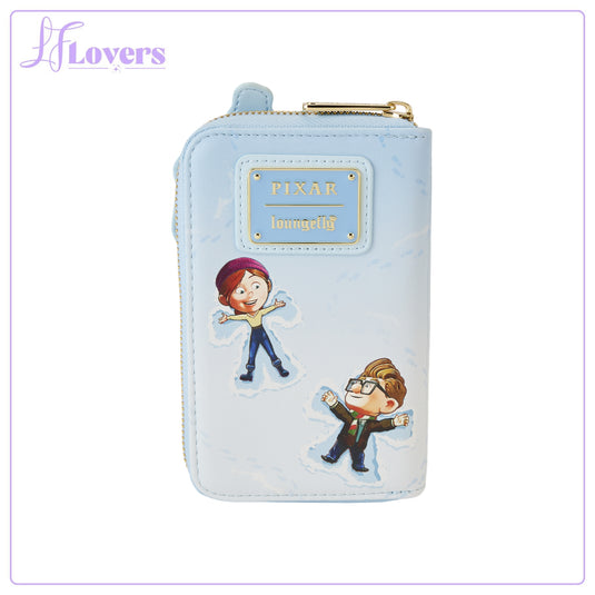 Loungefly Disney Pixar Up House Christmas Lights Zip Around Wallet