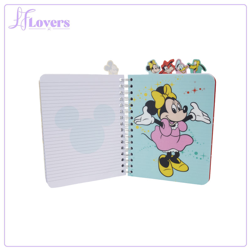Load image into Gallery viewer, Loungefly Stationary Disney D100 Mickey and Friends Journal
