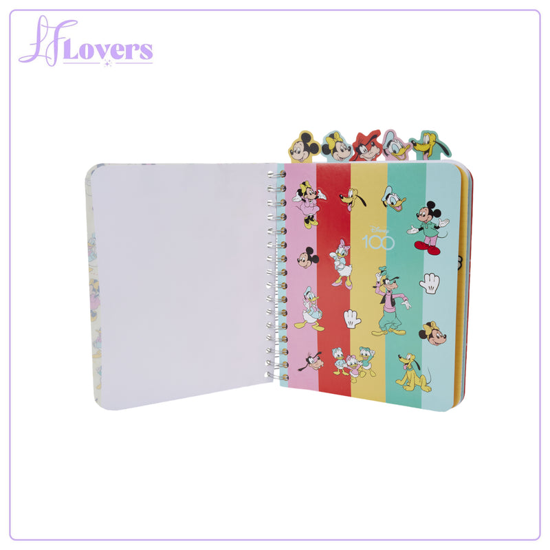 Load image into Gallery viewer, Loungefly Stationary Disney D100 Mickey and Friends Journal
