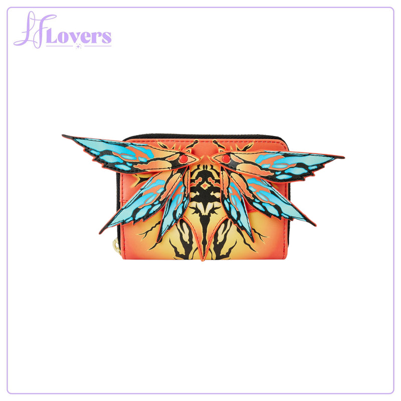 Load image into Gallery viewer, Loungefly Disney Avatar 2 Taruk Banshee Moveable Wings Zip Around Wallet - LF Lovers
