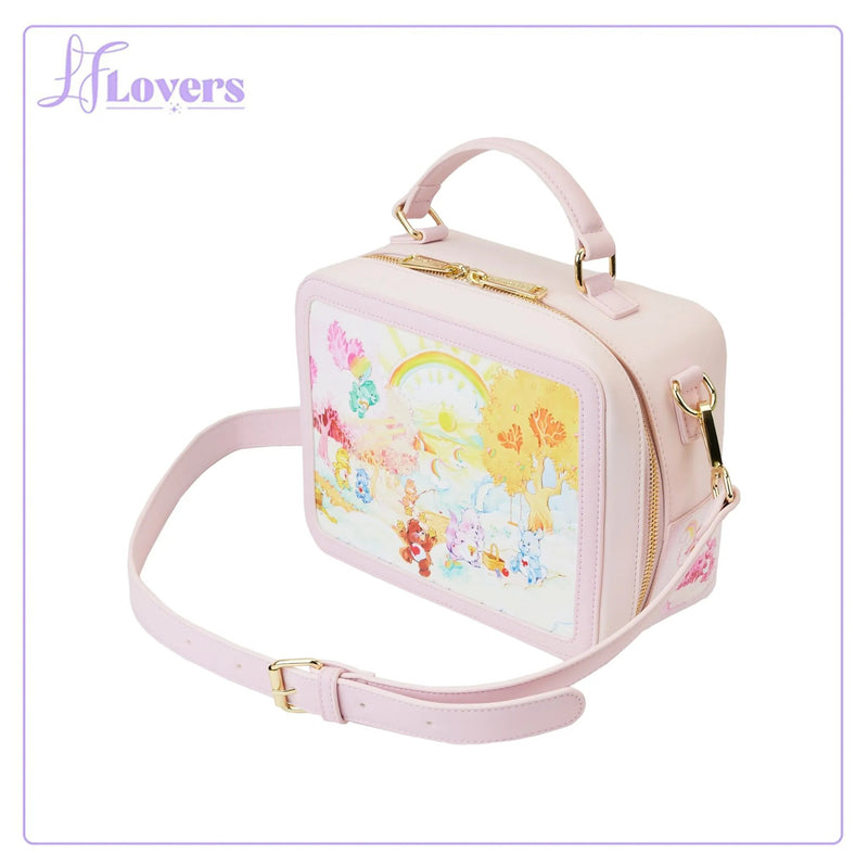 Load image into Gallery viewer, Loungefly Carebears and Cousins Lunch Box Crossbody Bag
