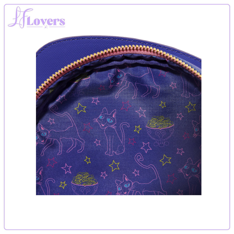 Load image into Gallery viewer, Loungefly Laika Coraline Stars Cosplay Mini Backpack
