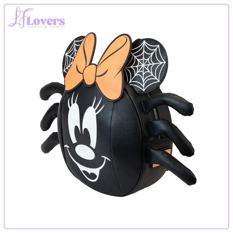 Load image into Gallery viewer, Loungefly Disney Minnie Mouse Spider Mini Backpack
