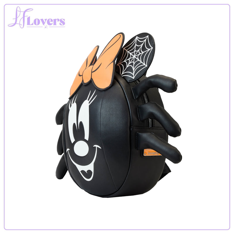 Load image into Gallery viewer, Loungefly Disney Minnie Mouse Spider Mini Backpack
