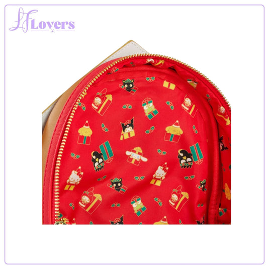 Loungefly Sanrio Hello Kitty and Friends Gingerbread House Mini Backpack