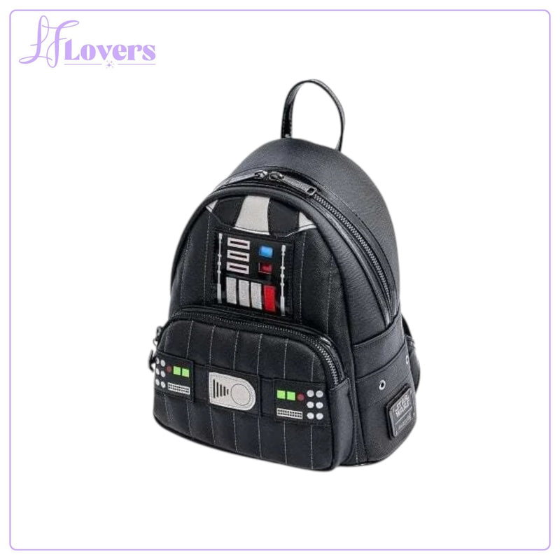 Load image into Gallery viewer, Loungefly Star Wars Darth Vader Light Up Cosplay Mini Backpack - LF Lovers
