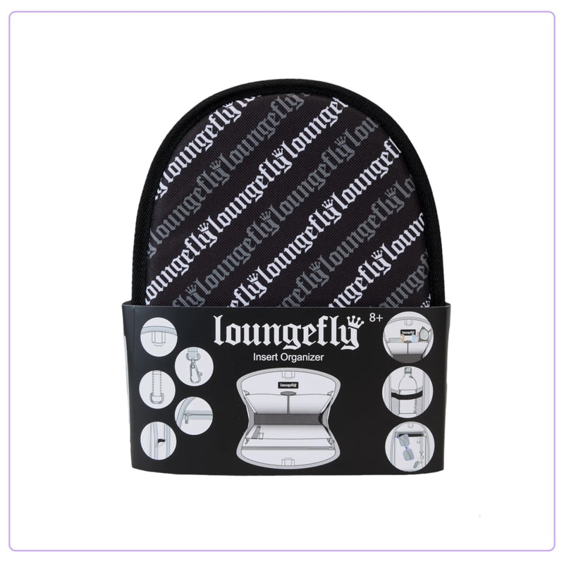 insert for loungefly mini backpack Light-Up Organizer : Clothing, Shoes & Jewelry lobster clips Loungefly Zig Zag Light Up