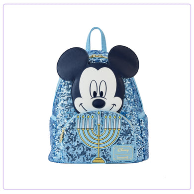 Loungefly Disney Mickey Happy Hanukkah Menorah Mini Backpack - LF Lovers