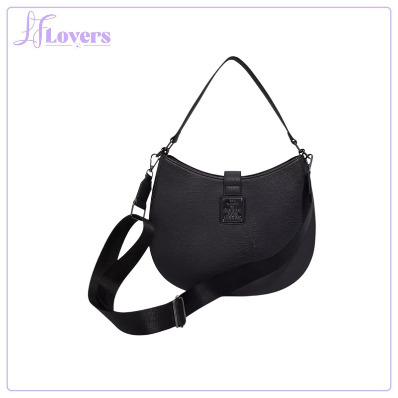 Load image into Gallery viewer, Loungefly Disney The Nightmare Before Christmas Jack &amp; Sally Scene Tonal Handbag
