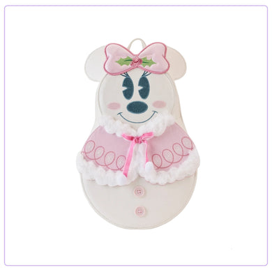Loungefly Disney Minnie Pastel Figural Snowman Mini Backpack - LF Lovers