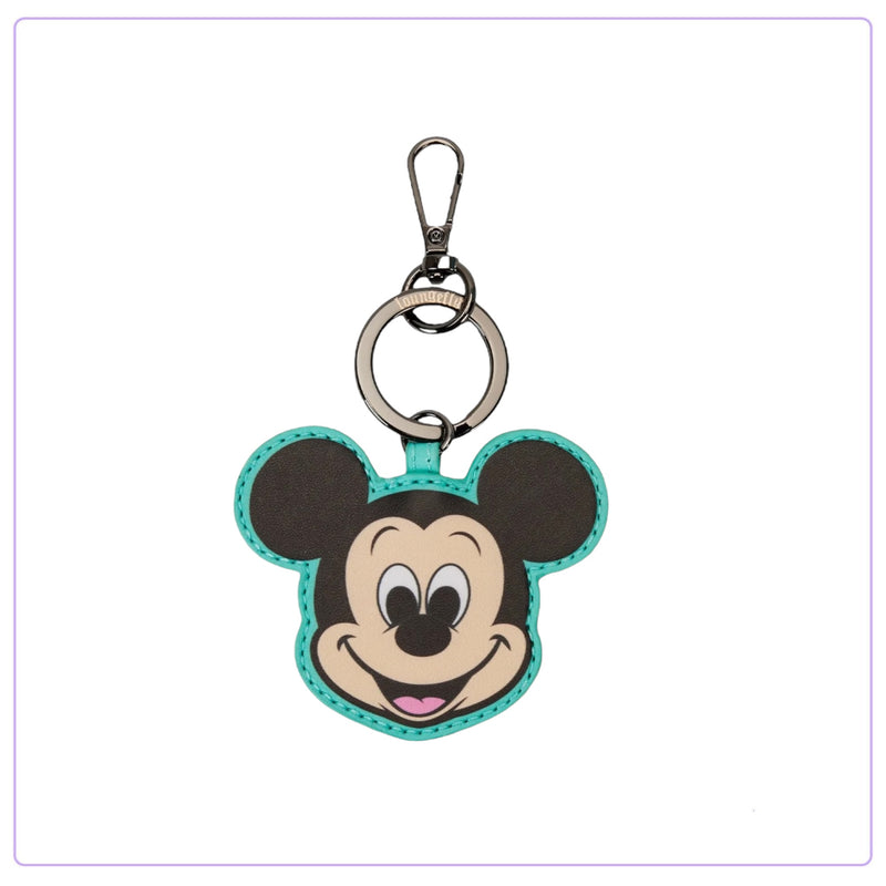 Load image into Gallery viewer, Loungefly Disney 100th Anniversary Mickey Head Bag Charm - LF Lovers
